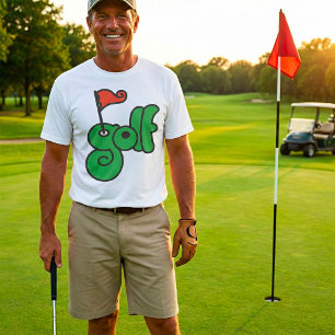 Camiseta Golf Wang Verde y Rojo Vibrante