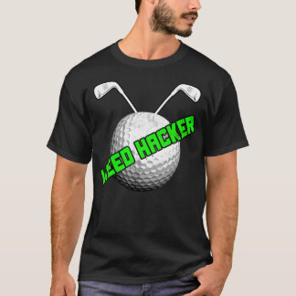 Camiseta Golf Weed Hacker Sport Game Golfing Golfer badmint
