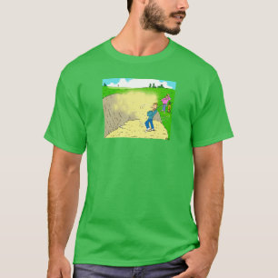 Camiseta Golfer atascada en un Bunker