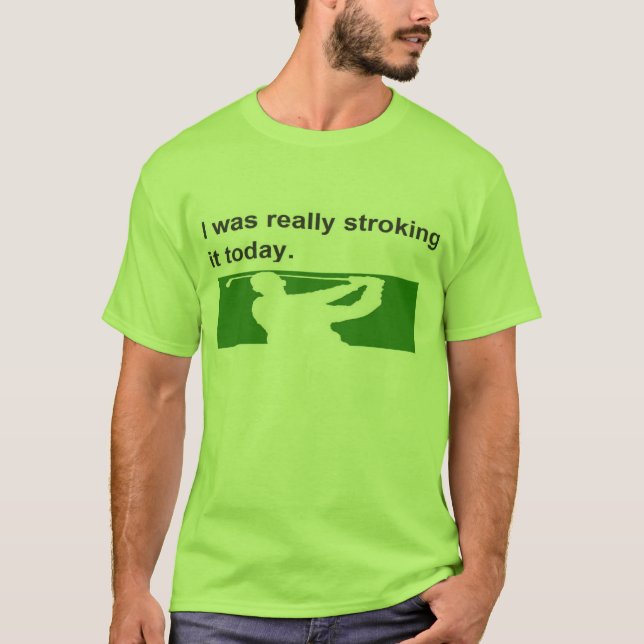 CAMISETA #GOLFER DEL #GOLF #GOLFING LO FROTABA LIGERAMENTE (Anverso)