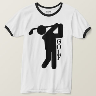 Camiseta Golfer masculino - Símbolo de golf