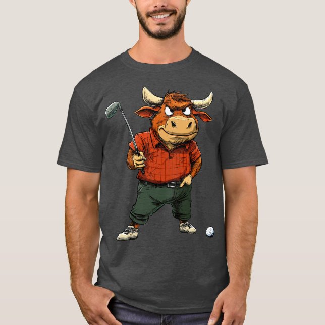 Camiseta Golfer Taurus / Bull T-Shirt (Anverso)