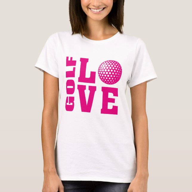 Camiseta Golfer's Golf Love Golfing (Anverso)