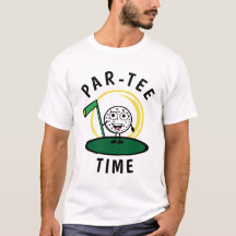 Golfers Par-Tee Time