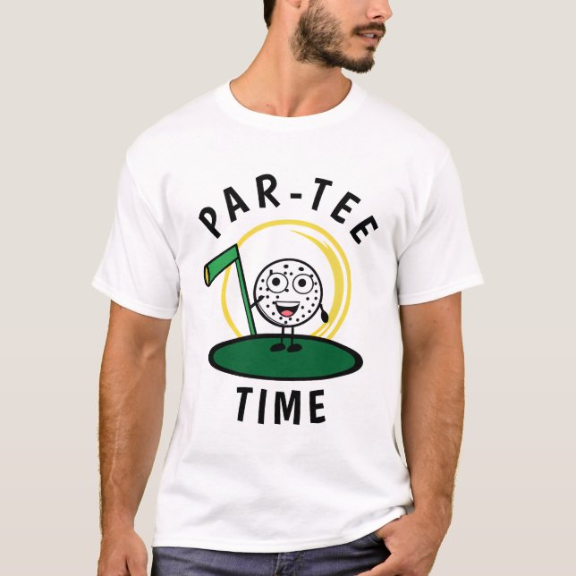 Camiseta Golfers Par-Tee Time (Anverso)