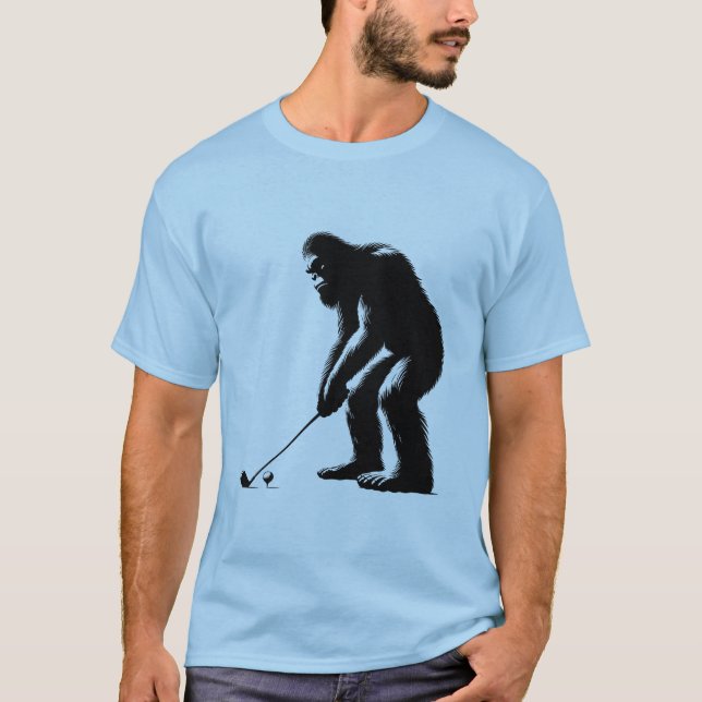 Camiseta Golfing Bigfoot (Anverso)