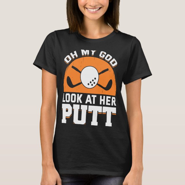 Camiseta Golfing Golf Player Coach Golfer 1 (Anverso)