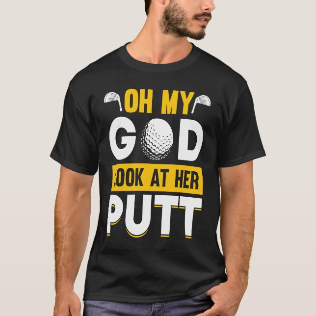 Camiseta Golfing Golf Player Coach Golfer  7 (Anverso)
