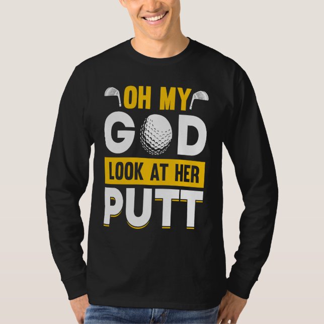 Camiseta Golfing Golf Player Coach Golfer  7 (Anverso)