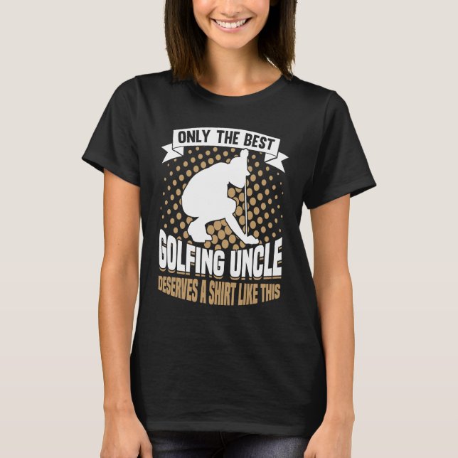 Camiseta Golfing Golf Player Coach Golfer Uncle (Anverso)