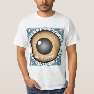 Camiseta Golfista Brown Ojo en la Bola 