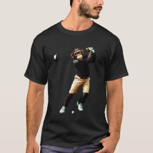 Camiseta Golfista chimpancé Golf chimpancé