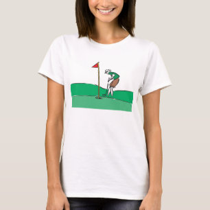 Camiseta golfista de la mujer