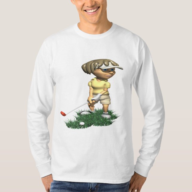 Camiseta Golfista de la mujer (Anverso)