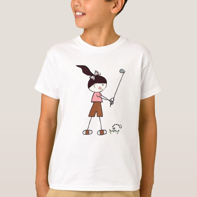 Camiseta Golfista del chica (Anverso)