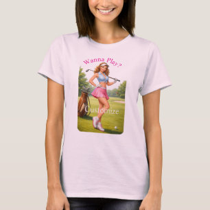 Camiseta Golfista femenina en forma Thunder_Cove