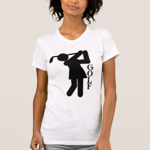 Camiseta Golfista femenino - Símbolo de golf