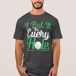 Camiseta Golfista Golf Divertido Golfing Humor Adulto Amigo