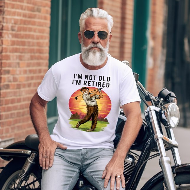 Camiseta Golfista inmaduro: No soy viejo, estoy cansado (Subido por el creador)
