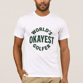 Camiseta Golfista Más o Menos del Mundo Humor de Golf Vinta