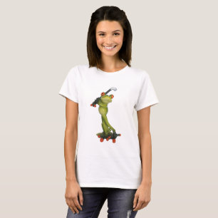 Camiseta Golfista metalúrgico de rana
