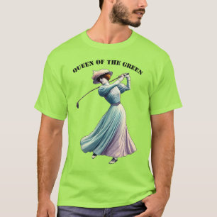Camiseta Golfista vintage balanceando el club de golf URM