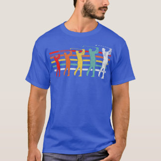 Camiseta Golfistas de golf de golf de golf