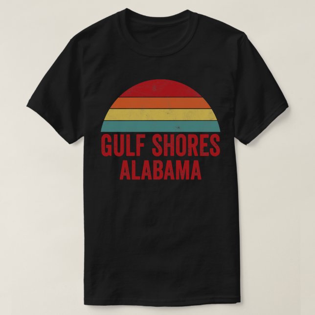 Camiseta Golfo de Alabama (Diseño del anverso)