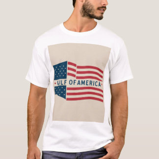 Camiseta golfo de américa