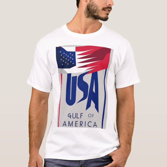 Camiseta golfo de américa (Anverso)