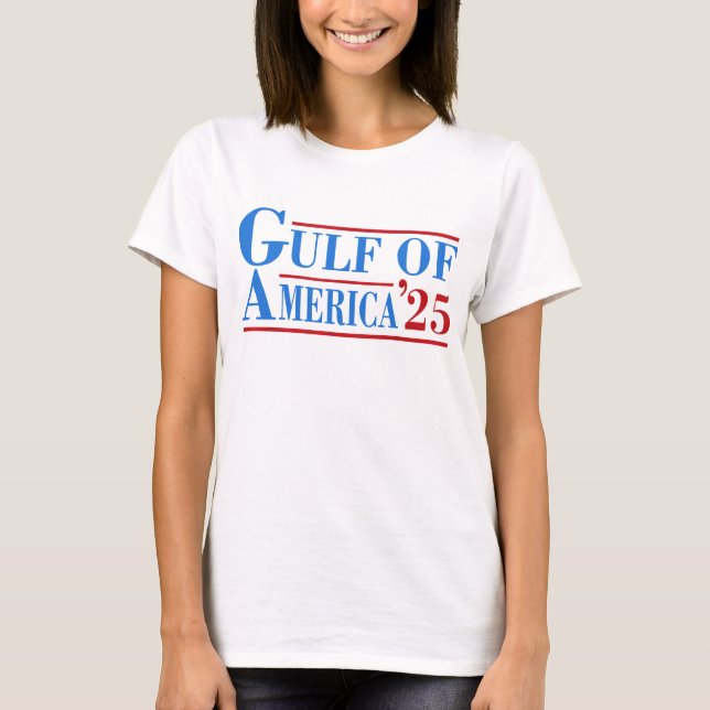 Camiseta Golfo De América 2025 (Anverso)