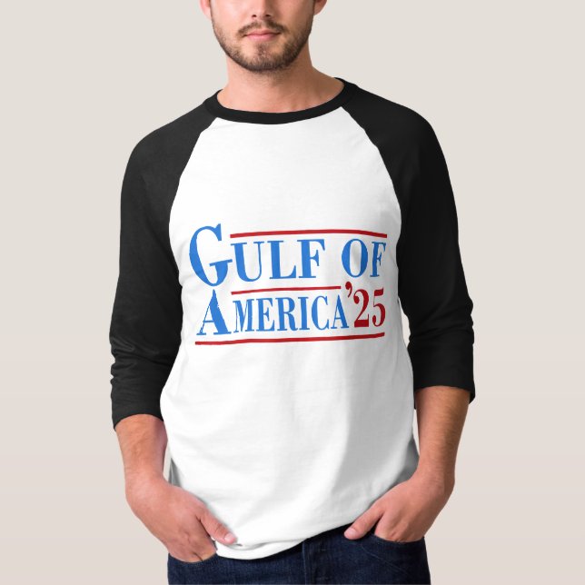Camiseta Golfo De América 2025 (Anverso)