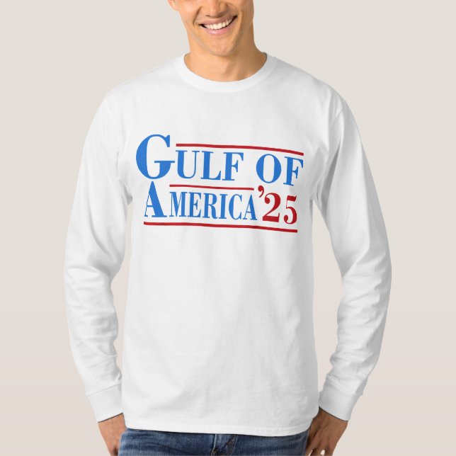 Camiseta Golfo De América 2025 (Anverso)