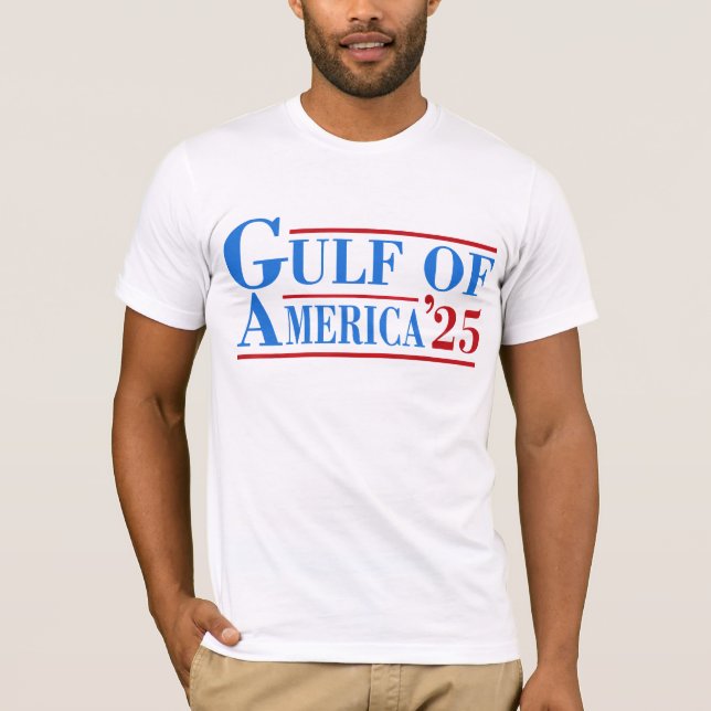 Camiseta Golfo De América 2025 (Anverso)