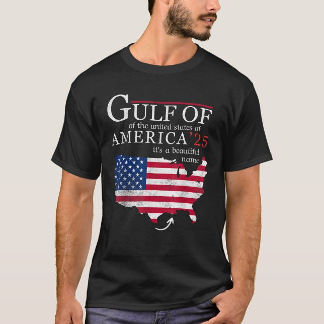 Camiseta Golfo de Estados Unidos América Gracioso Golfo de  (Anverso)