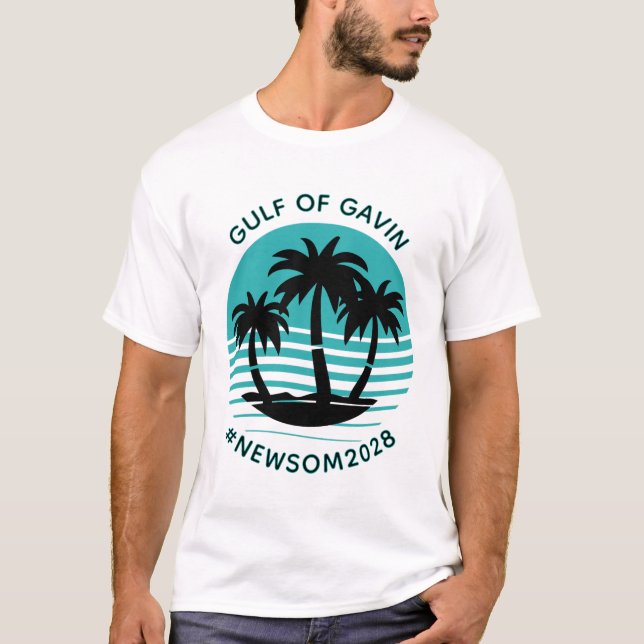 Camiseta Golfo de Gavin | Humor político divertido (Anverso)