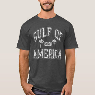 Camiseta Golfo de los Estados Unidos América 2025 Vintage
