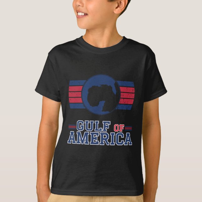 Camiseta Golfo De México 4 De Julio De Ee.Uu. (Anverso)