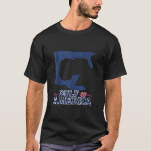 Camiseta Golfo de México 4 de julio de Estados Unidos Améri