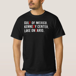 Camiseta Golfo de México Centro Kennedy Lago Ontario