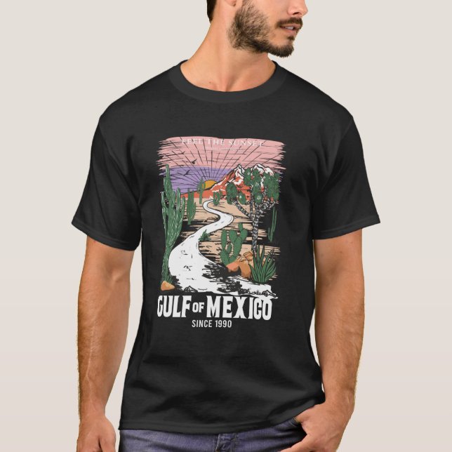 Camiseta Golfo de México desde 1550 Golfo de M (Anverso)