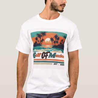 Camiseta Golfo de México desde 1550 Retro Beach Tee