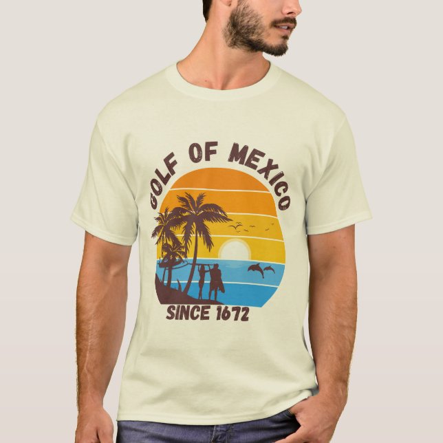 CAMISETA GOLFO DE MÉXICO DESDE 1672 (Anverso)