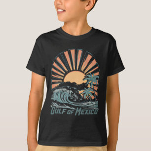 Camiseta Golfo De México Desde 1672 Playa Vintage A Dos Lad