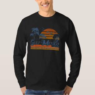 Camiseta Golfo de México desde el Golfo Retro Vintage 1672