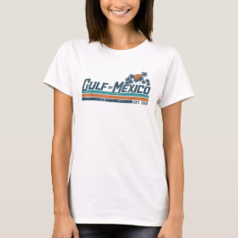 Camiseta Golfo de México Est 1550 Retro Playa Golfo de Méxi