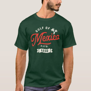 Camiseta Golfo de México Estd. Patrimonio Mexicano de 1550