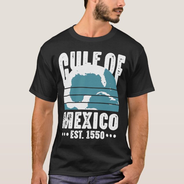 Camiseta Golfo De México Este 1550 (Anverso)