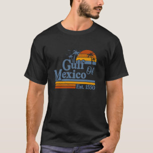 Camiseta Golfo de México Por Siempre Desde 1550 Vintage Pla
