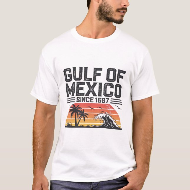 CAMISETA GOLFO DE MÉXICO, VIBOS DE PLAYA (Anverso)